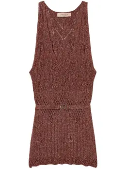 TWINSET: Трикотажный топ 