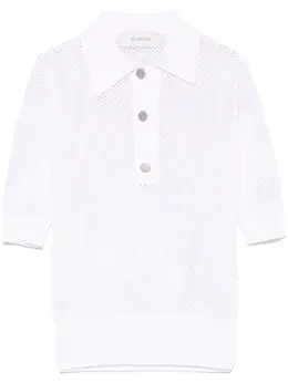 Sportmax: Белое поло 