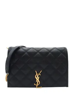 Saint Laurent 2000-2025 Mini Quilted Lambskin Becky Chain shoulder bag 32183963