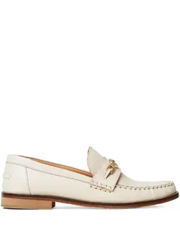 TWINSET: Белые лоферы  Oval T