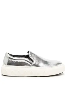 Tory Burch Ladybug metallic-finish sneakers 21364891