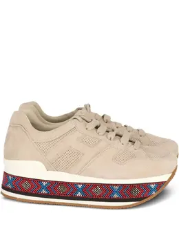 Hogan beaded-sole platform sneakers 31668897