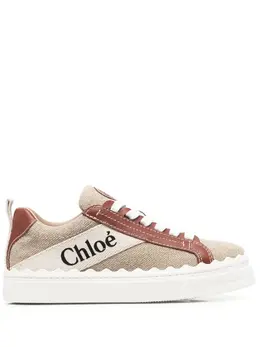 Chloé Lauren low-top canvas sneakers 18542938