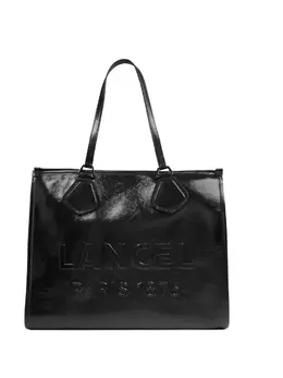Lancel large embossed-logo tote bag 31525755