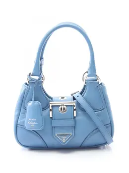 Prada 2013-2025 Nappa Soft Padded Re Edition 2002 Moon satchel 32198442