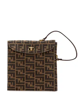 Fendi Pre-Owned: Коричневая сумка 