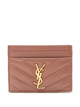 Saint Laurent 2013-2025 Lambskin Cassandre case card holder 32260860