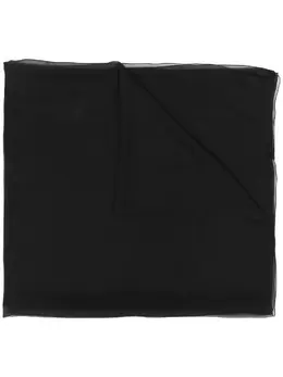 Alberta Ferretti: Прозрачный шарф 