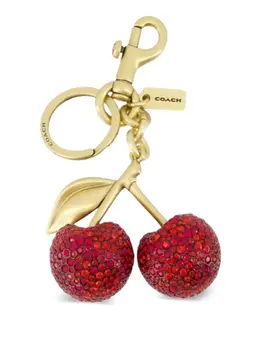 Coach cherry-motif bag charm 32240229