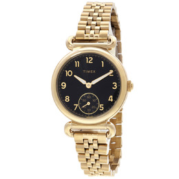 Timex Model 23 Quartz Black Dial Ladies Watch tw2t88700