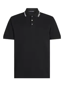 Karl Lagerfeld: Чёрное поло 