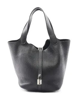 Hermes 2017 Picotin Lock MM leather tote bag 32264938