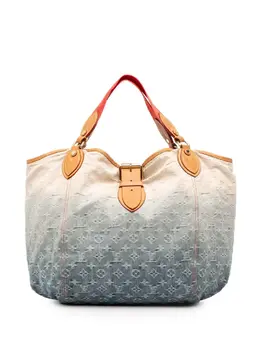 Louis Vuitton Pre-Owned: Голубая сумка-шоппер 