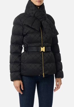 ELISABETTA FRANCHI: Чёрная куртка 