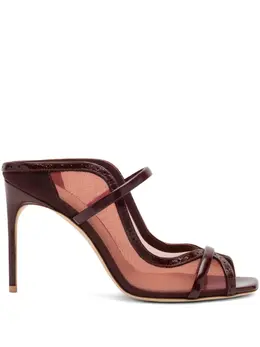 Malone Souliers: Бордовые сандалии 