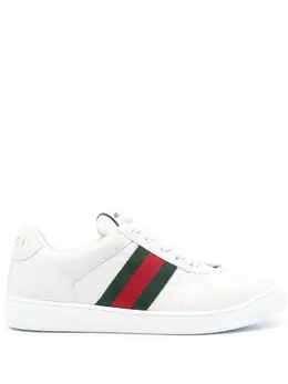 Gucci-Screener Leather Sneakers-Donna 52887626711380