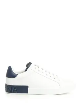 Dolce & Gabbana-Portofino Sneakers Bianco-Uomo 52729340199252