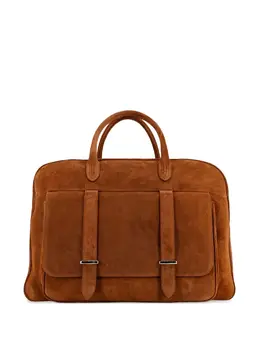 Дорожная сумка Jones с карманом и ремнём Orciani, коричневый 32259333 | коричневый