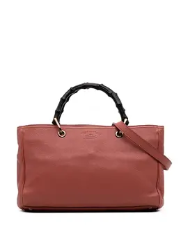 Gucci 2016-2025 Medium Calfskin Bamboo Shopper satchel 32293342