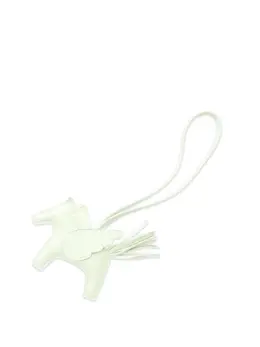 Hermes 2023 Milo Lambskin and Swift Grigri Rodeo Pegase Bag Charm PM 32311562