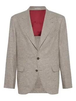 Brunello Cucinelli: Бежевые пиджаки 