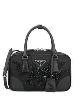 Prada crystal-embellished mini bag 31914476