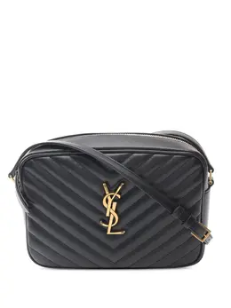 Saint Laurent 2010-2025 Matelasse Leather Monogram Lou Camera Bag crossbody bag 32311094
