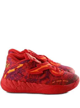 Puma graphic-pattern sneakers 32564926