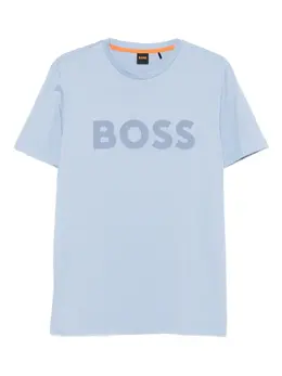 BOSS: Футболка с принтом 