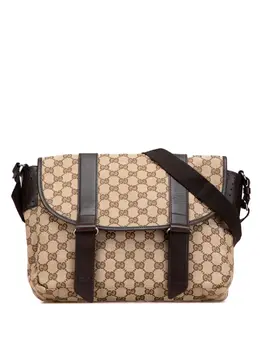 Gucci 2000-2015 GG Canvas Messenger Bag crossbody bag 32332065