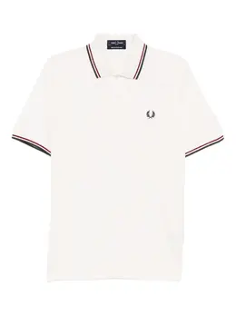 Fred Perry: Белое поло 