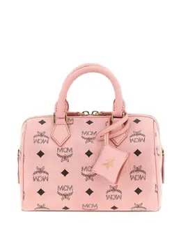 Сумка-тоут Ella Monogram Boston MCM, розовый 31639291 | розовый