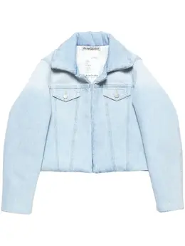 Acne Studios: Куртка с растительным принтом 