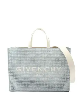 Givenchy 2010s G-TOTE denim leather tote bag 32317112