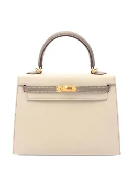 Hermes 2023 Kelly 25 leather tote bag 32315147