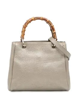 Gucci 2016-2025 Small Calfskin Bamboo Shopper satchel 32356718