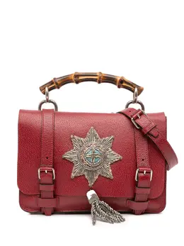 Gucci 2016-2025 Leather Bamboo Convertible Top Handle Bag satchel 32356711