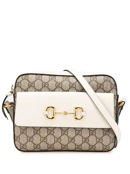 Gucci 2016-2024 Small GG Supreme Horsebit 1955 crossbody bag 30455505