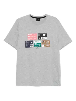 PS Paul Smith: Футболка с принтом 