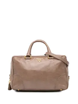 Prada 2000-2025 Vitello Shine Bauletto satchel 32373905