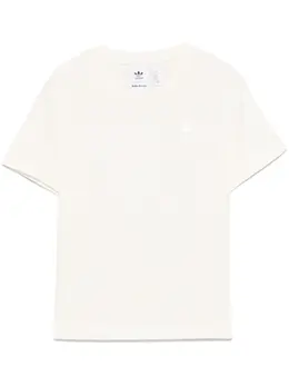 adidas: Белая футболка  Wales Bonner