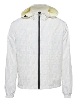 Fendi Pre-Owned: Куртка с капюшоном 