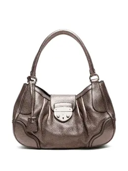 Prada 2000-2020 metallic-finish shoulder bag 32378569
