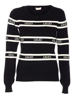 LIU JO: Свитер в полоску 