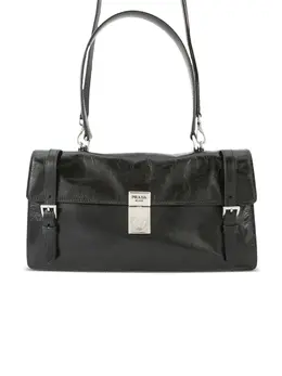 Prada 2000-2024 Medium Glossy Leather satchel 32421012