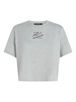 Karl Lagerfeld: Футболка  K/Autograph с блёстками