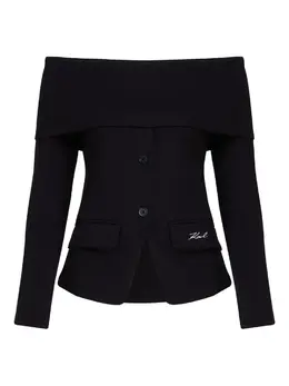 Karl Lagerfeld: Топ с открытыми плечами 