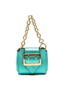 Burberry Pre-Owned: Зелёная сумка 