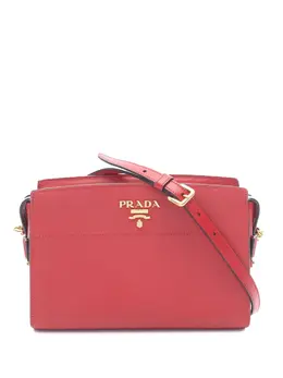 Prada 2010-2025 Saffiano and City Calf Esplanade crossbody bag 32427222