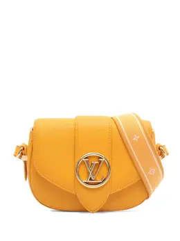 Louis Vuitton 2021-2025 Grained Calfskin LV Pont 9 Soft PM crossbody bag 32439265